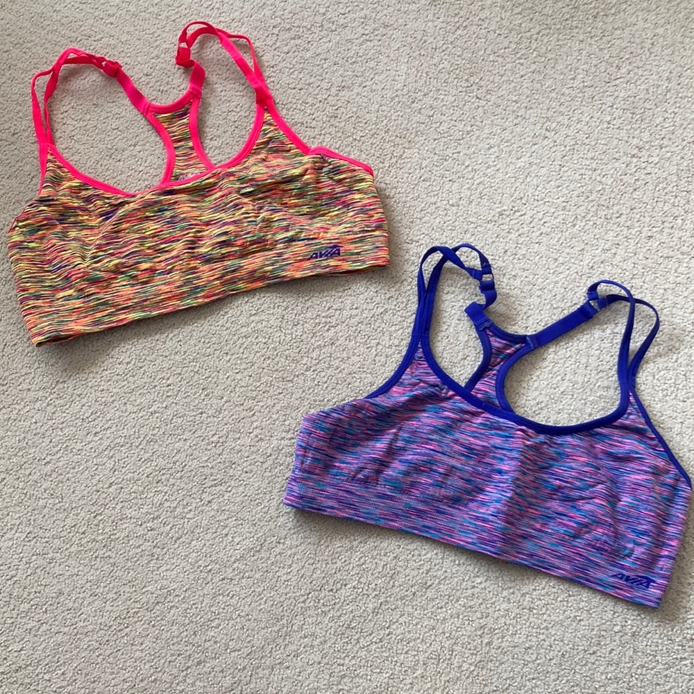 Avia  Multicolor Sports Bras Set Size XL